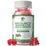 Lukaree Saw Palmetto Gummies front view with packaging