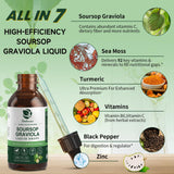 Lukaree Soursop Liquid Drops bottle side view