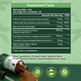Lukaree Soursop Liquid Drops on a wooden table