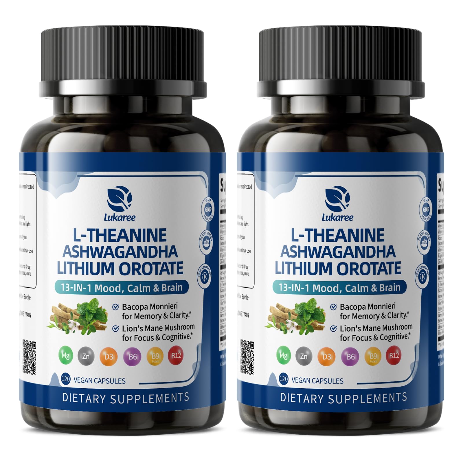 Lukaree Trace Minerals 13-in-1 Formula front view