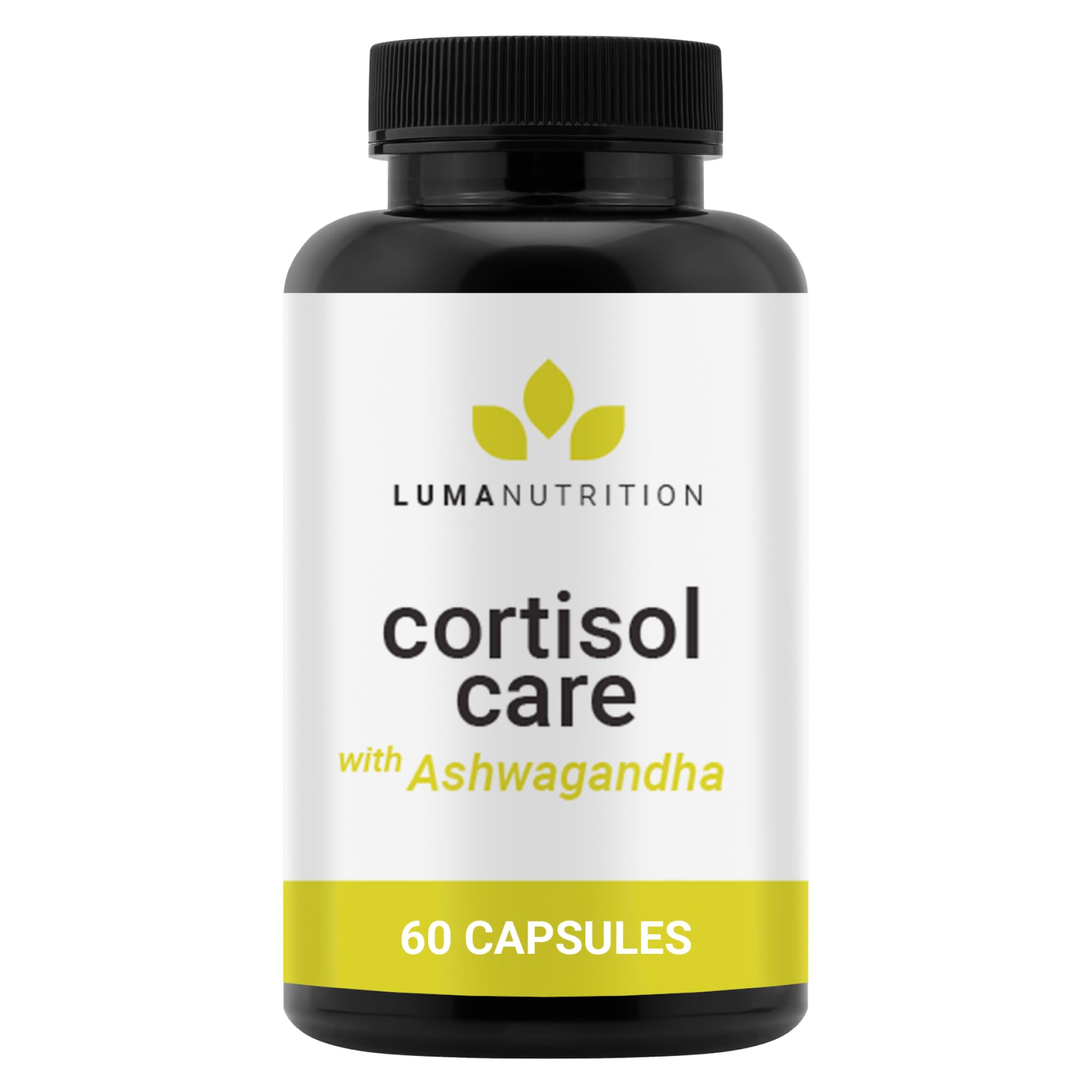 Luma Nutrition Ashwagandha Supplement bottle front view