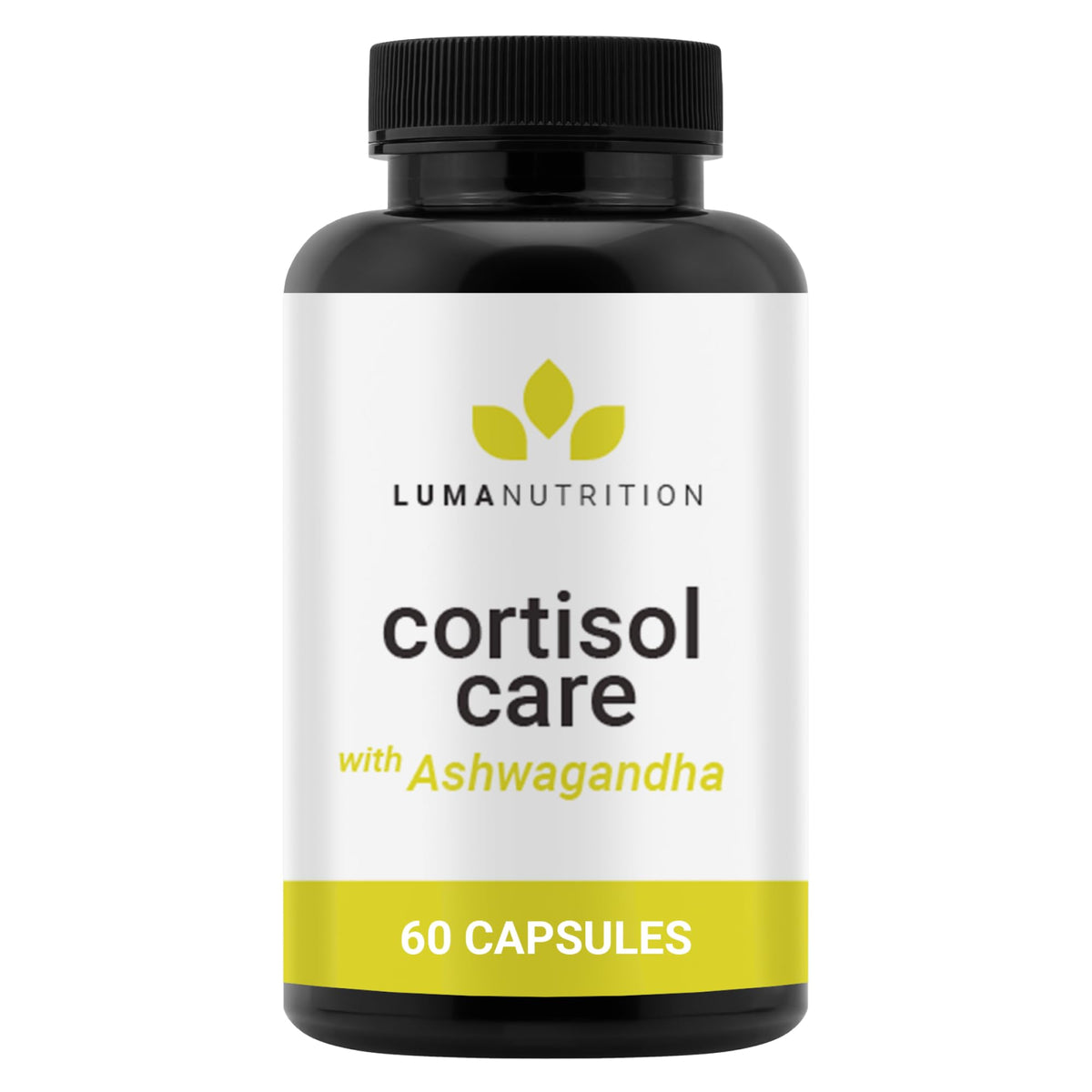 Luma Nutrition Ashwagandha Supplement bottle front view