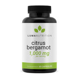 Luma Nutrition Citrus Bergamot Supplement 1000mg front view