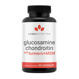 Luma Nutrition Glucosamine Chondroitin joint support supplement front view