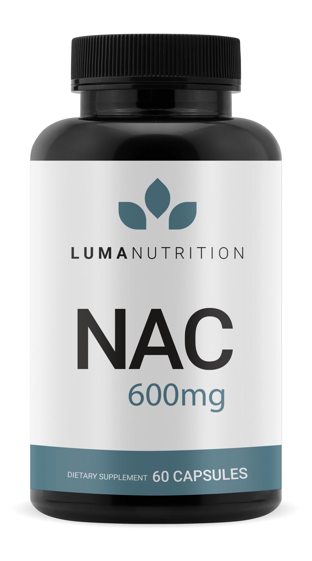 Luma Nutrition N-Acetyl Cysteine 600mg Capsules front view