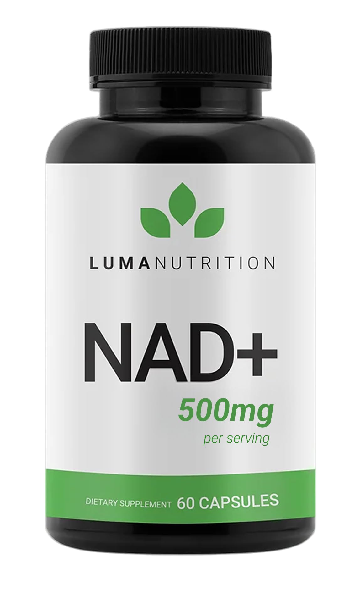 Luma Nutrition NAD+ Supplement 60 capsules front view