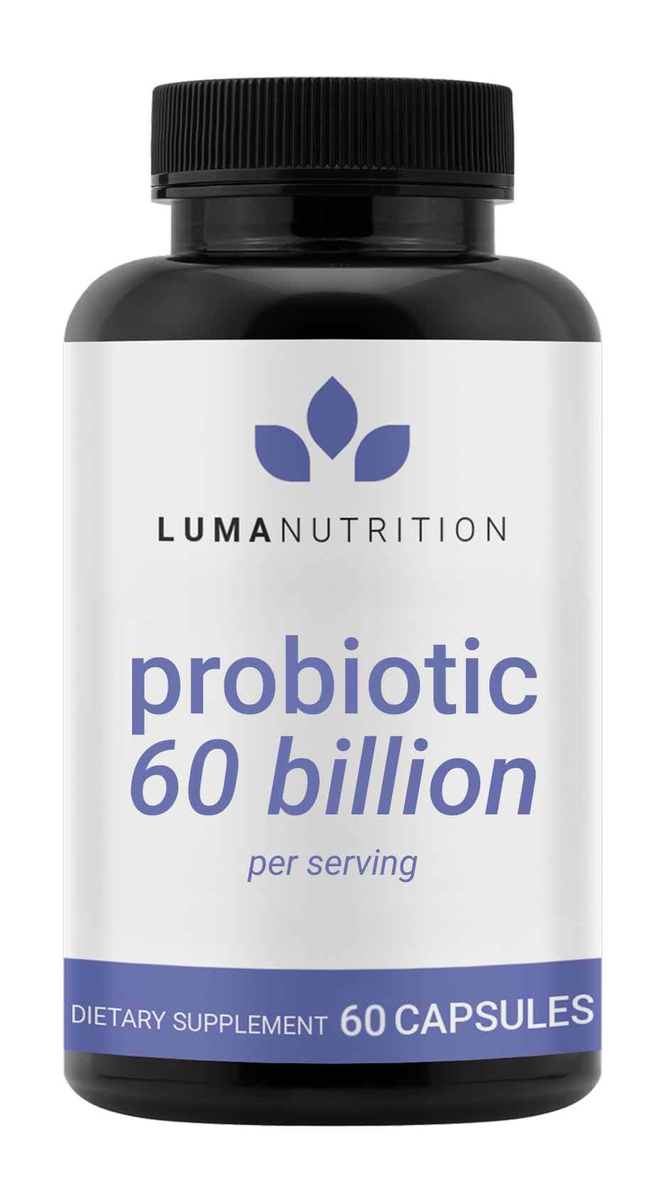 Luma Nutrition Prebiotic & Probiotic Capsules front view