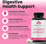 Luma Nutrition Probiotic Capsules bottle side view