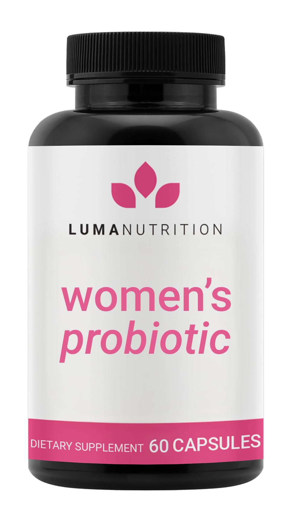 Luma Nutrition Probiotic Capsules for Women front view