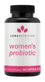Luma Nutrition Probiotic Capsules for Women front view