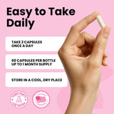 Luma Nutrition Probiotic Capsules in a health setting