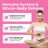 Luma Nutrition Probiotic Capsules with measuring spoon