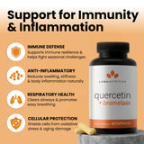 Luma Nutrition Quercetin 500mg Capsules side view