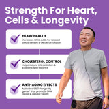 Luma Nutrition Resveratrol bottle side view