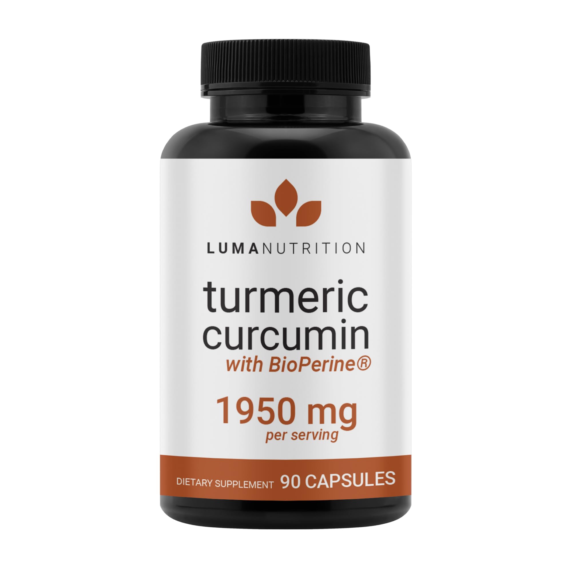 Luma Nutrition Turmeric Curcumin Complex 100g front view