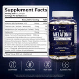Lumen Naturals Sleep Simply Melatonin and Magnesium bottle with a measuring spoon
