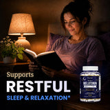 Lumen Naturals Sleep Simply Melatonin and Magnesium capsule close-up