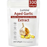 LUMINE Aged Garlic Extract 300 Softgels front view