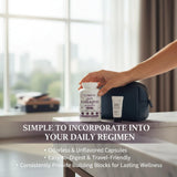LUMINE Daily daily Support Capsules opened bottle