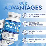 LUMINE Magnesium Supplement 8-Form Blend capsule close-up