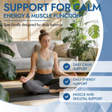LUMINE Magnesium Supplement 90 capsules side view