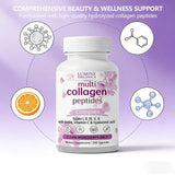 Lumine Organics Collagen Peptides bottle back view