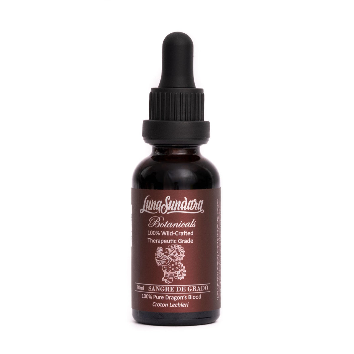 Luna Sundara Dragon's Blood Resin 100% Pure Liquid 68g front view