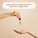 Luna Sundara Dragon's Blood Resin with dropper for easy use