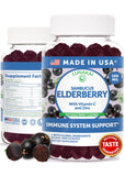 Lunakai Elderberry Gummies front view with packaging