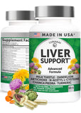 Lunakai Milk Thistle 10-in-1 Liver Supplement front view