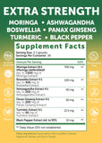 Lunakai Moringa Oleifera Leaf Extract capsules in hand