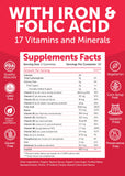 Lunakai Prenatal Gummies ingredients list