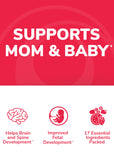 Lunakai Prenatal Gummies packaging close-up showing natural colours