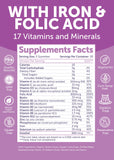 Lunakai Prenatal Vitamins Gummies with fresh lemons