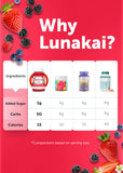 Lunakai Prenatal Vitamins Gummy 220g with measuring spoon for dosage