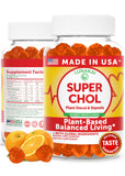 Lunakai Super Chol Gummies 1200mg plant sterols front view