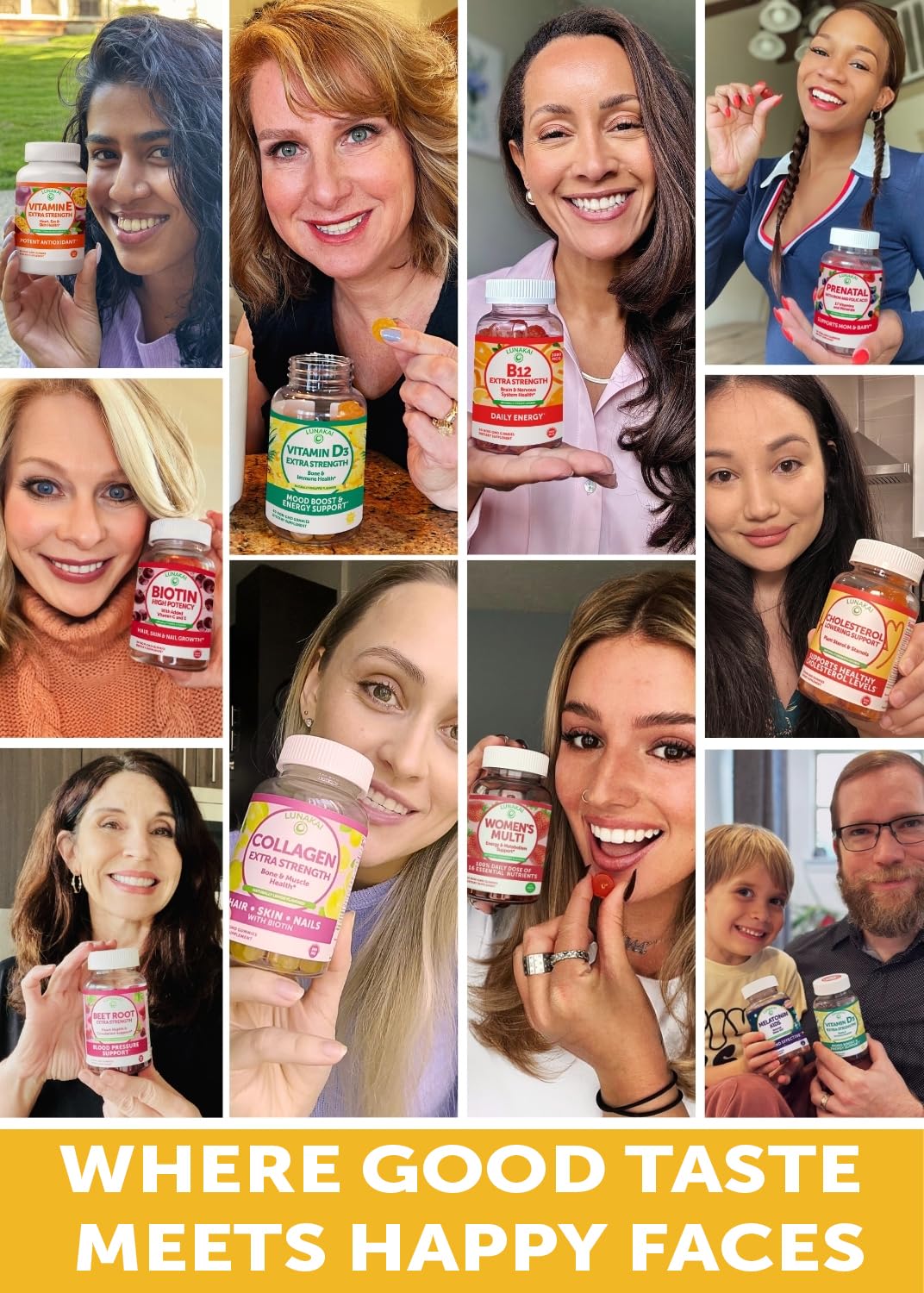 Lunakai Vitamin D3 Gummies ingredients list
