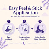 Lunavelle Sleep Patches application on wrist