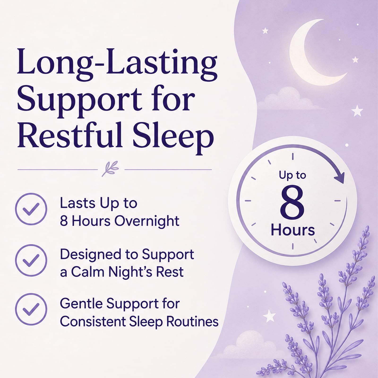 Lunavelle Sleep Patches packaging with ingredients list
