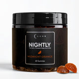 Lune Nightly Sleep Gummies front view with packaging