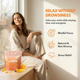 LUNESSA Calming Gummies Tranquil Tangerine gummies in a bowl