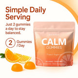 LUNESSA Calming Gummies Tranquil Tangerine nutritional information