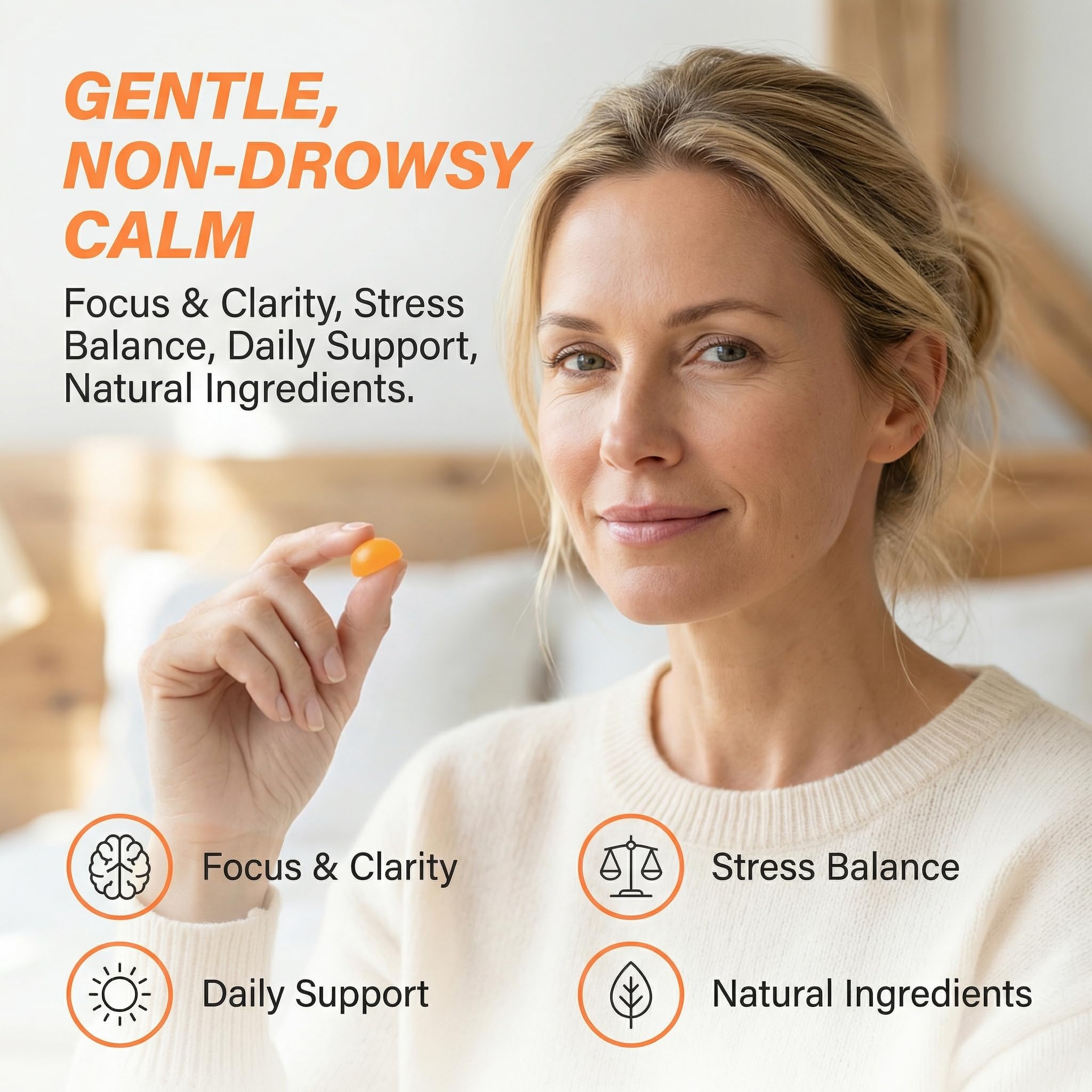 LUNESSA Calming Gummies Tranquil Tangerine packaging