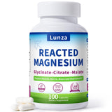 Lunza Magnesium Complex 300mg front view of the bottle