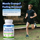 Lunza Magnesium Complex 300mg side view with capsule details