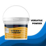Luonix Vitamin C Powder 3919g bucket top view