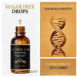 Luther Labs Sugar Free Drops 50g dropper close-up