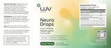 LUV health Neuro Drops close-up of dropper