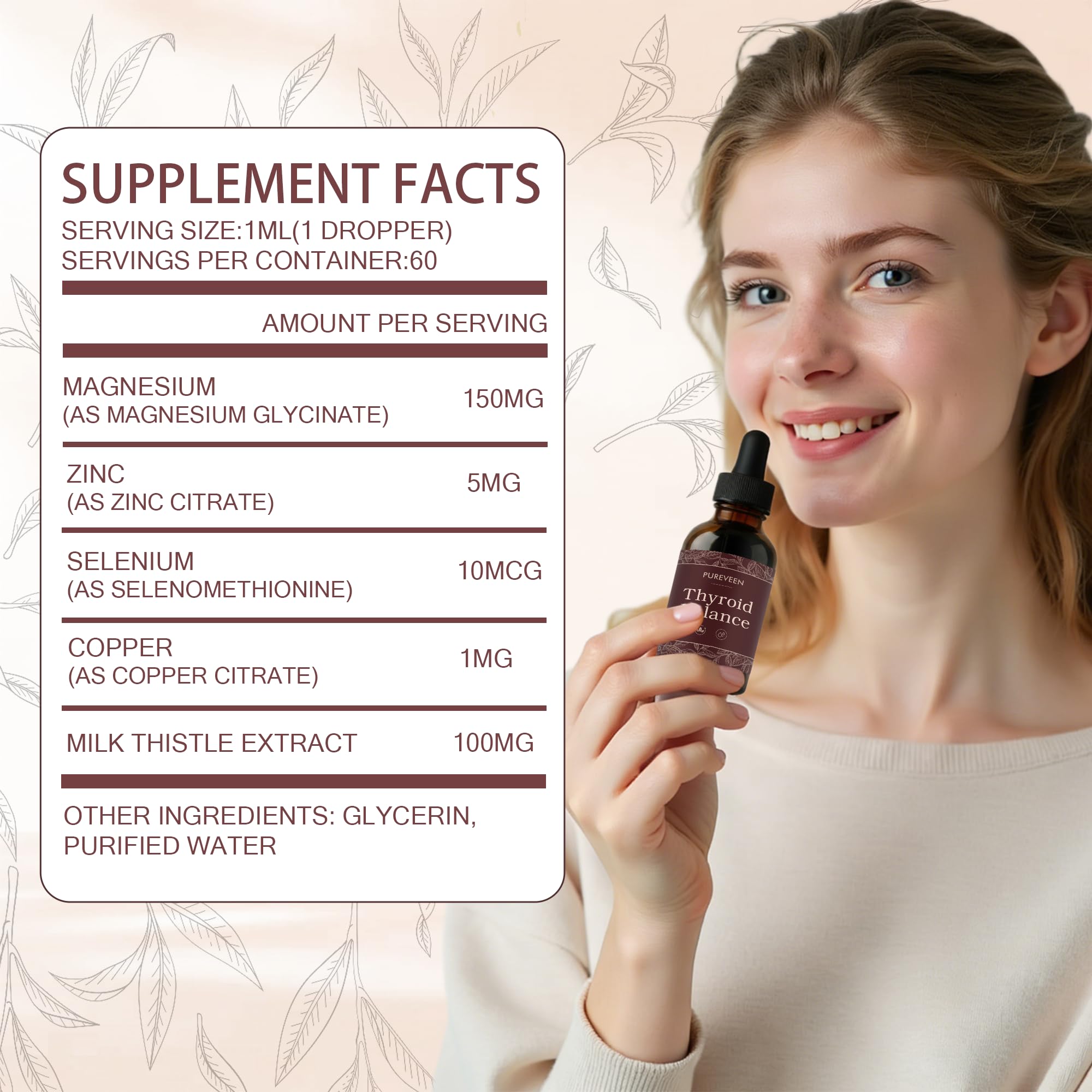 Luvie Glow Milk Thistle Liquid Supplement on a kitchen counter
