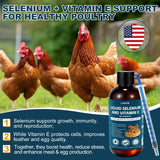 LuxeVib E and S Poultry Vitality Formula 118g liquid with measuring cap